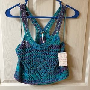 Free People Crochet Top
